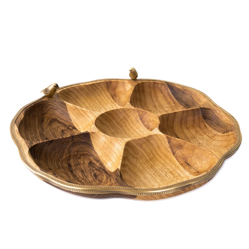 اردوخوری چوبی گل ۷ تایی گلدکیش